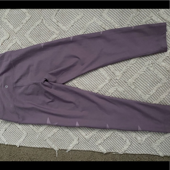 Purple Star Print Leggings - Picture 3 of 3